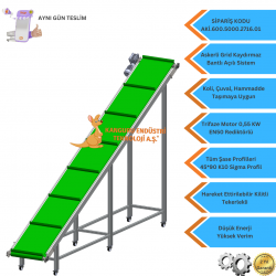 Inclined Conveyor 600x5000x2716 mm