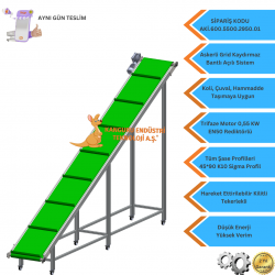 Inclined Conveyor 600x5500x2950 mm