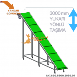 Inclined Conveyor 600x5500x2950 mm