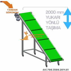 Inclined Conveyor 700x3500x2014 mm