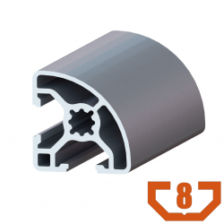 30x30 Radiuslu Sigma Profil K8