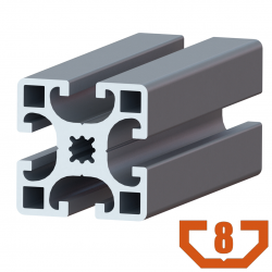 40x40 Ağır Sigma Profil K8