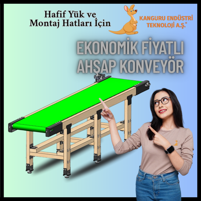 Ekonomik Fiyatlı Ahşap Konveyör