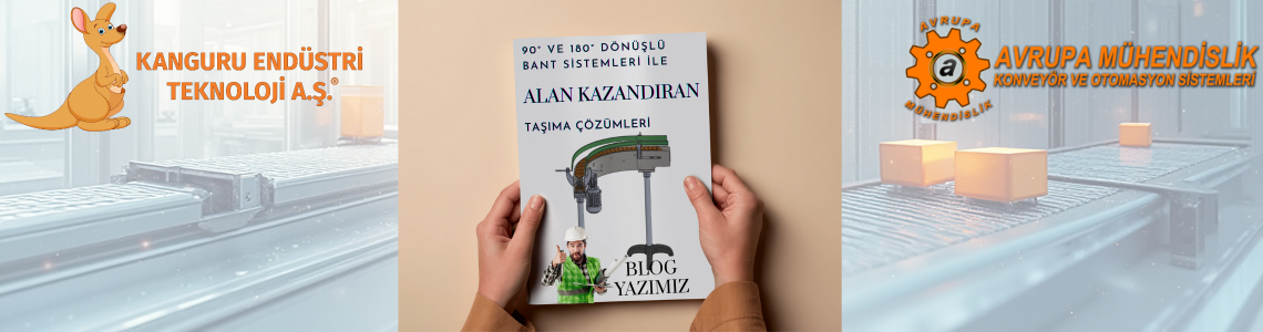 Space-Saving Transport Solutions with 90° and 180° Curved Belt Systems